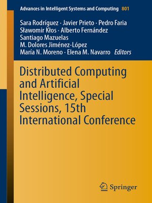 cover image of Distributed Computing and Artificial Intelligence, Special Sessions, 15th International Conference